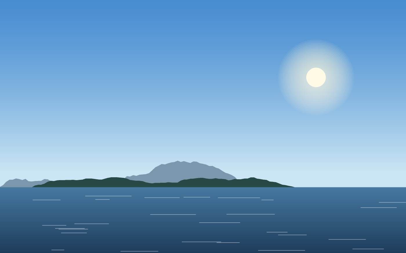Landschaftsillustration