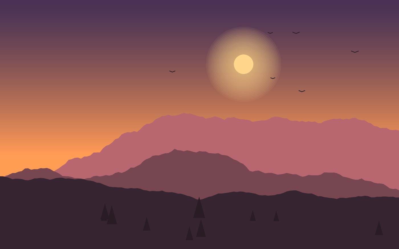 Illustration de paysage