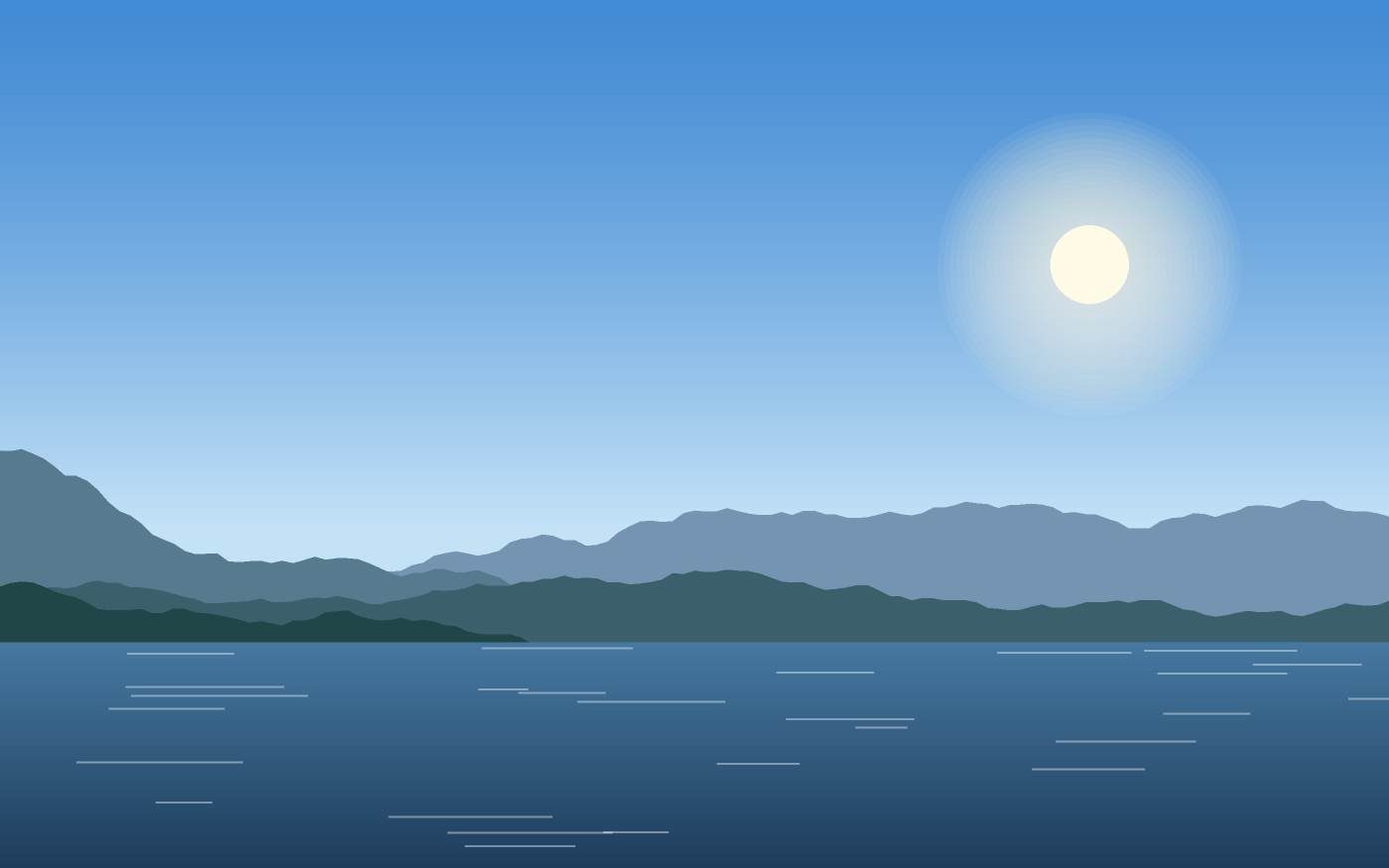Landscape illustration
